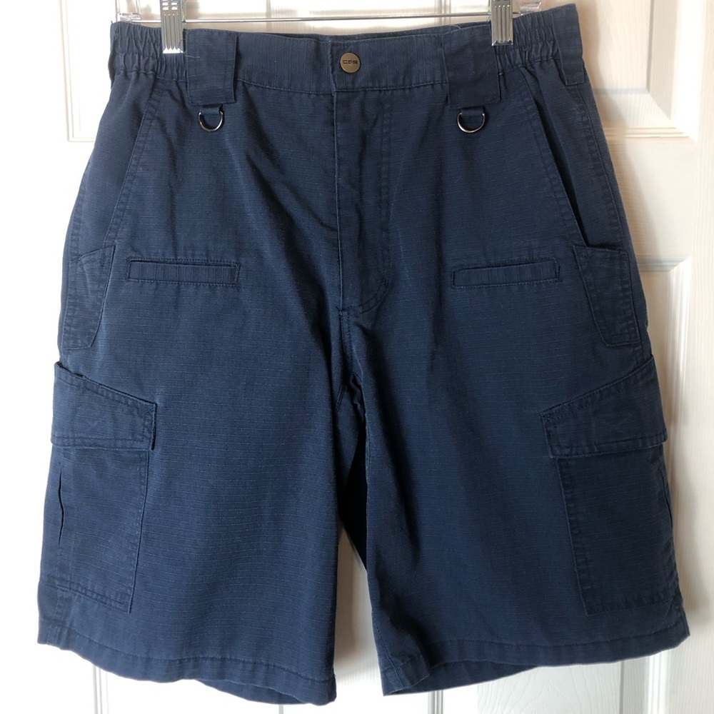 CQR Cargo Shorts. Mens 32W  Navy Blue NEW WITHOUT TAGS